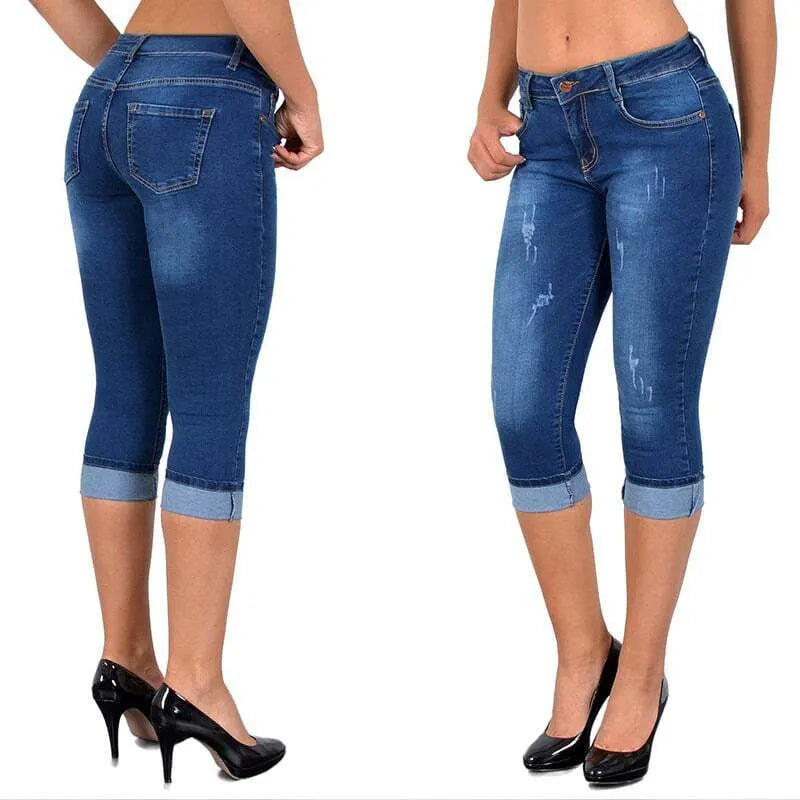 Denim legging