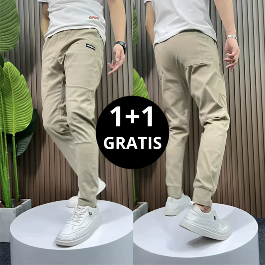 Miro | Rekbare Cargobroek 1+1 GRATIS