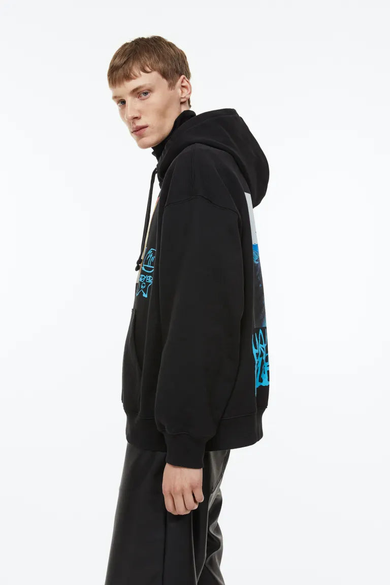 Oversized Fit Cotton hoodie